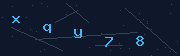 Captcha word